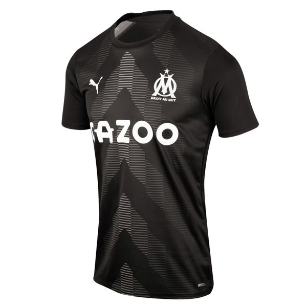 Tailandia Camiseta Marsella 1ª Portero 2022-2023 Negro